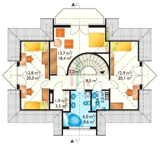 dom wolnostojący, 5 pokoi Nakla, ul. Słoneczna. Zdjęcie 27