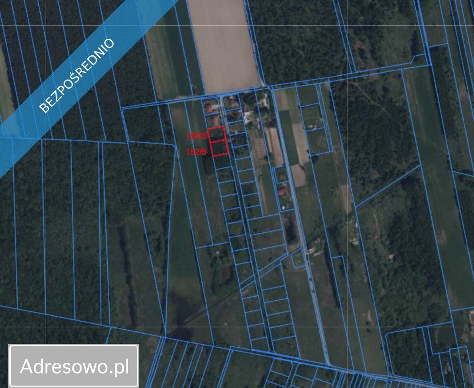 Działka budowlana Krze Duże, ul. Bursztynowa. Zdjęcie 3