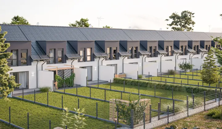 dom szeregowy, 4 pokoje Leszno