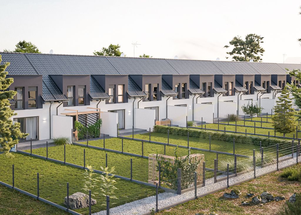 dom szeregowy, 4 pokoje Leszno