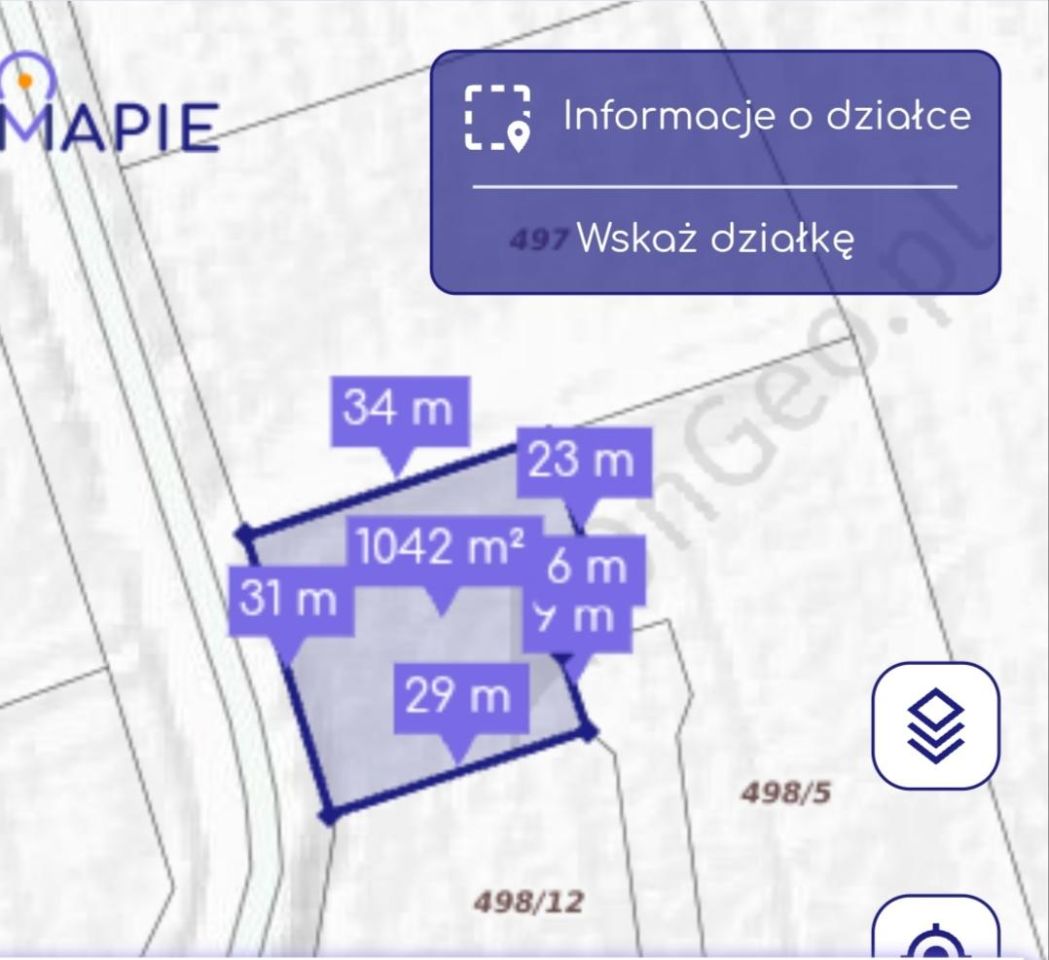 Działka budowlana Dąbrowa. Zdjęcie 4