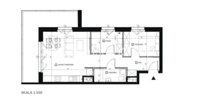 Mieszkanie 3-pokojowe Łódź, ul. Ozorkowska. Zdjęcie 8
