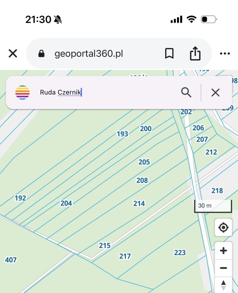 Działka budowlana Ruda-Czernik. Zdjęcie 6