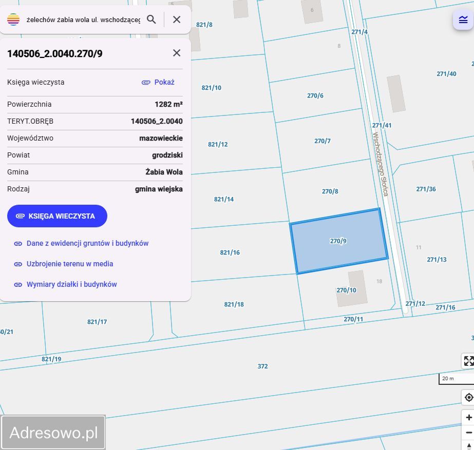 Działka budowlana Żelechów, ul. Wschodzącego Słońca. Zdjęcie 4