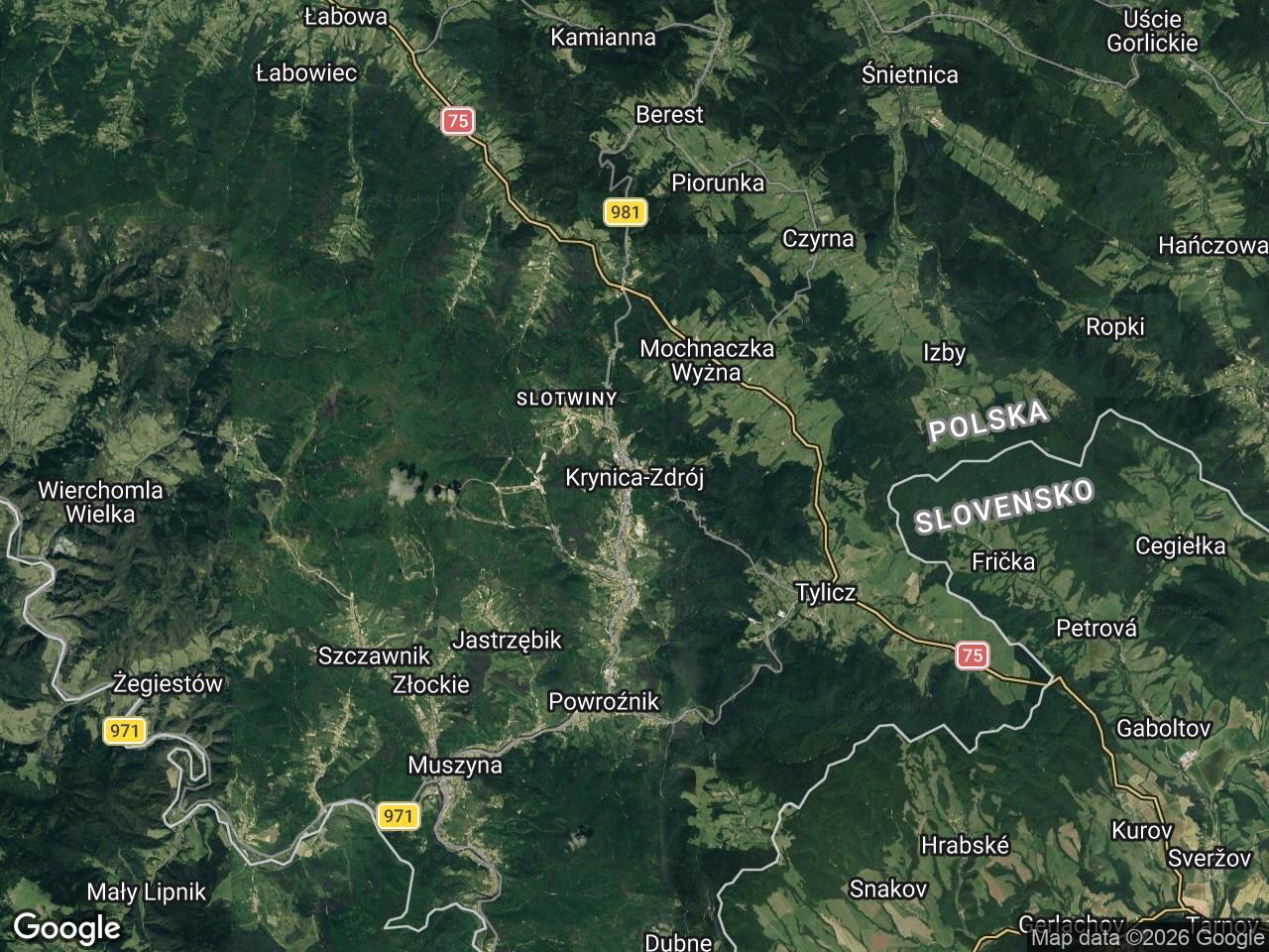 Mieszkanie 3-pokojowe Krynica-Zdrój. Zdjęcie 1