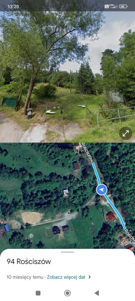 Działka budowlana Pieszyce Padole, Rościszów. Zdjęcie 5