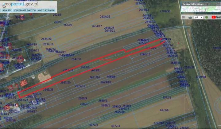 Działka budowlana Wadowice Podstawie, ul. Podstawie