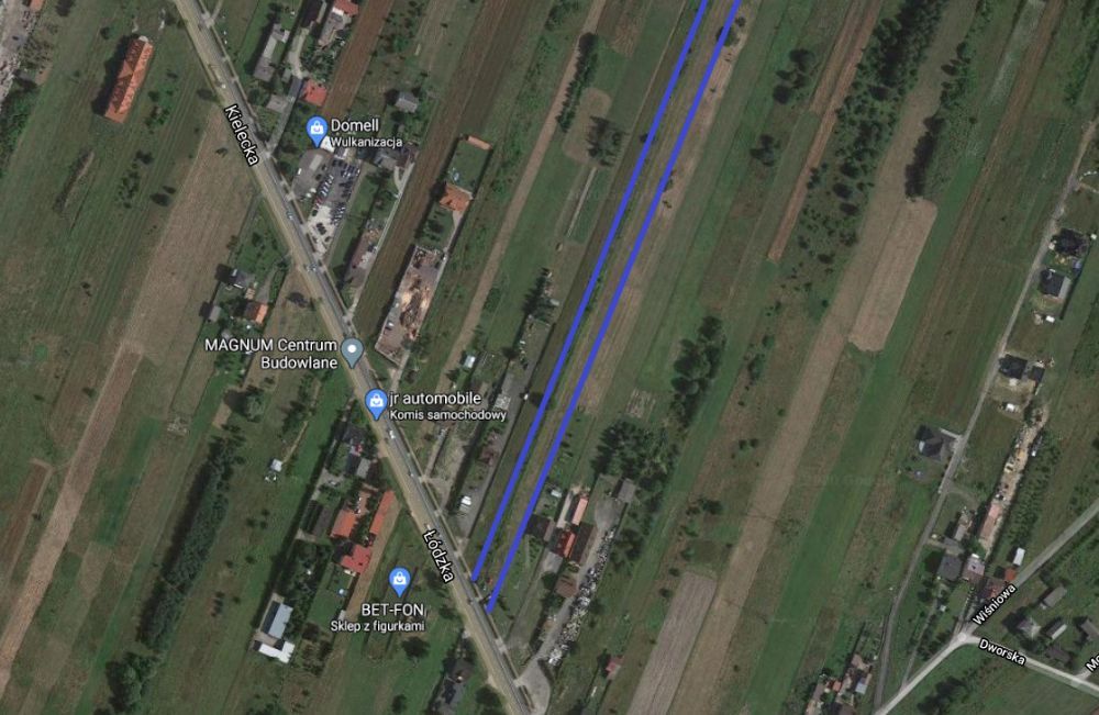 Działka budowlana Kostomłoty Drugie