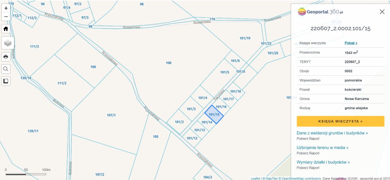 Działka budowlana Grabowska Huta, ul. Tęczowa. Zdjęcie 5