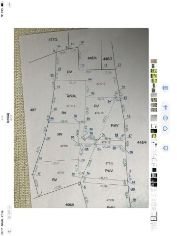 Działka budowlana Mystków. Zdjęcie 4