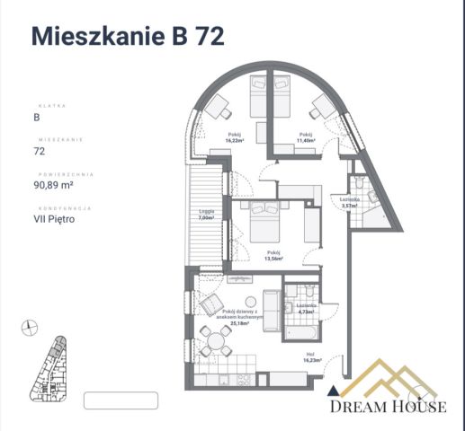 Mieszkanie 4-pokojowe Gdynia Śródmieście, ul. św. Piotra. Zdjęcie 15