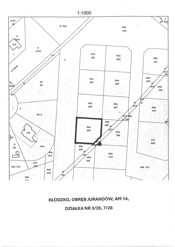 Działka budowlana Kłodzko, ul. Orzechowa. Zdjęcie 3