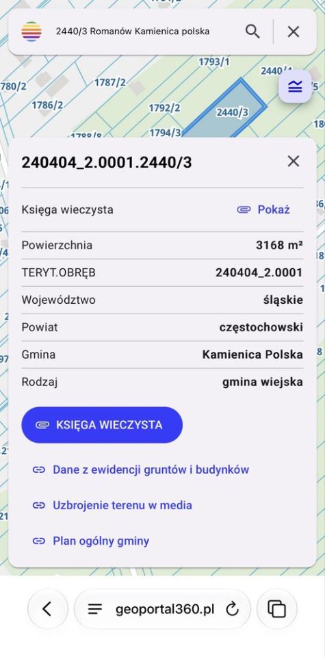 Działka budowlana Romanów. Zdjęcie 3