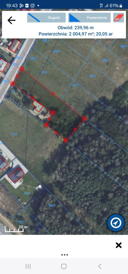 Działka budowlana Mława Studzieniec, ul. Studzieniec