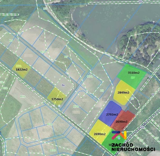 Działka budowlana Zabór. Zdjęcie 2