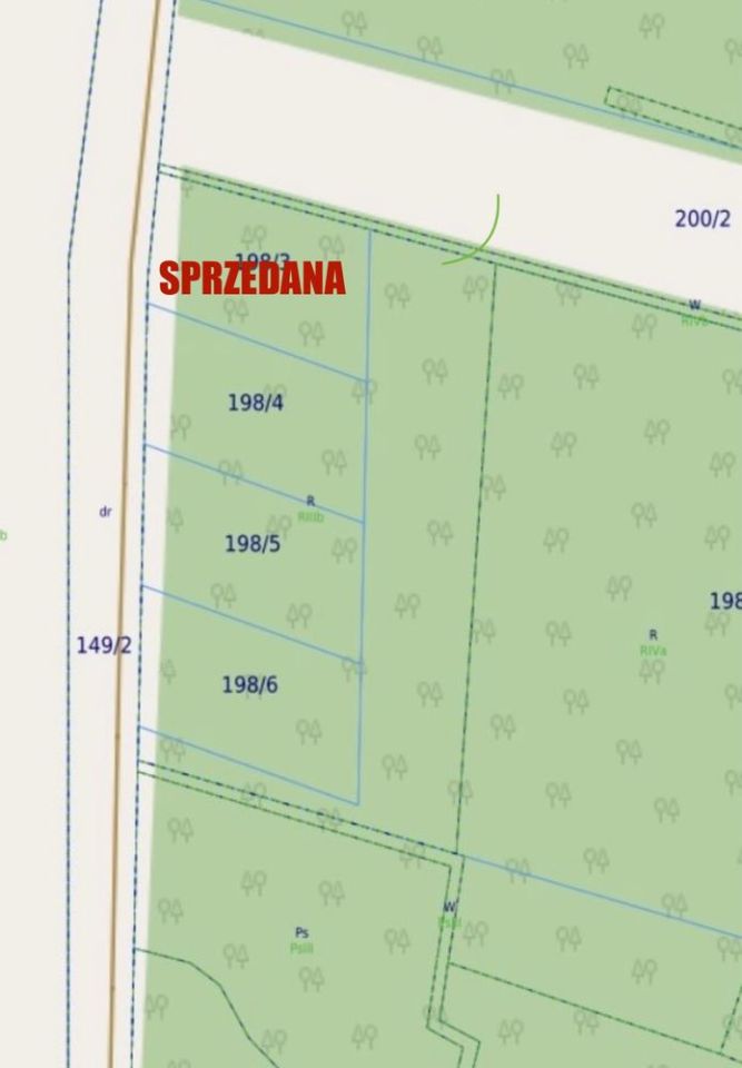 Działka rolna Pęplino. Zdjęcie 5