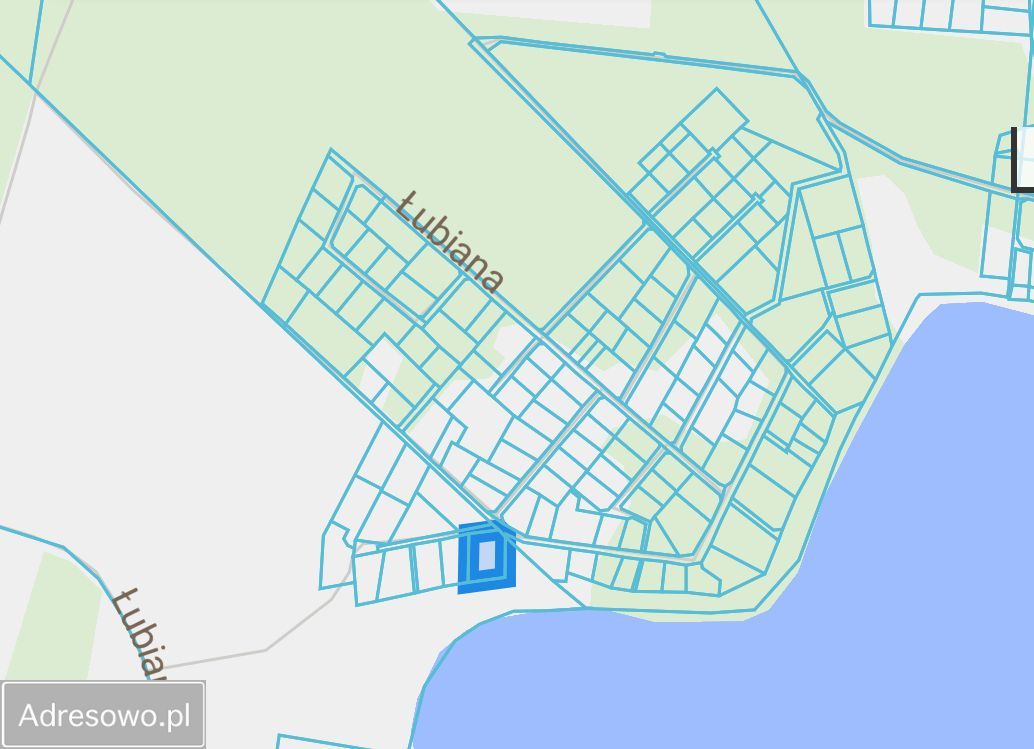 Działka rekreacyjna Łubiana. Zdjęcie 5