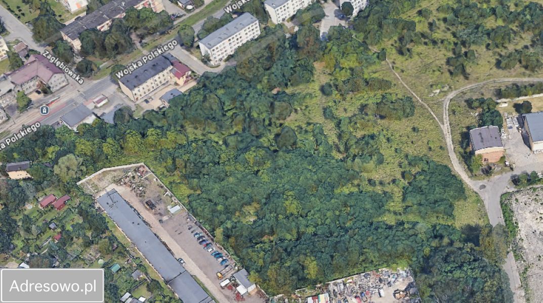 Działka inwestycyjna Sosnowiec Niwka, ul. Wojska Polskiego. Zdjęcie 2