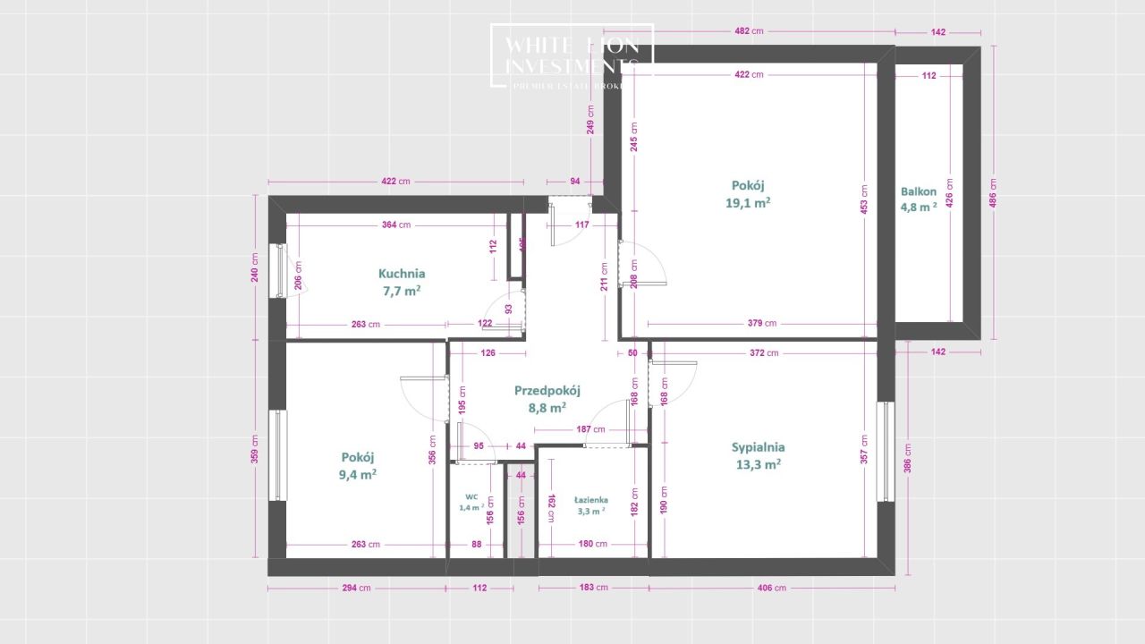 Mieszkanie 3-pokojowe Warszawa Włochy, ul. Komitetu Obrony Robotników. Zdjęcie 17