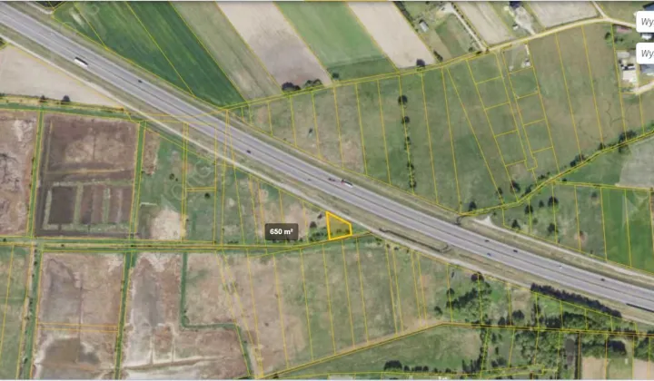 Działka inwestycyjna Sulbiny