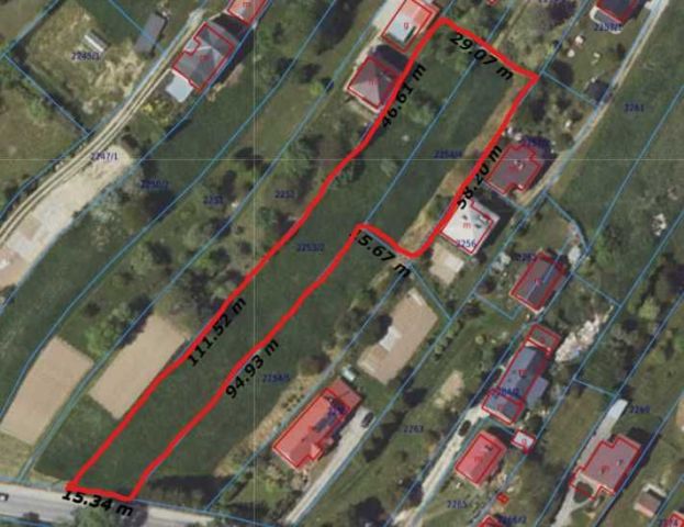 Działka budowlana Krosno, ul. Adama Asnyka. Zdjęcie 1