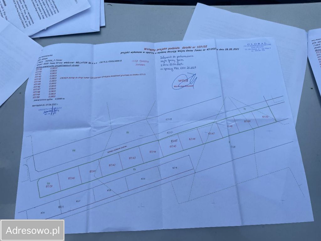 Działka budowlana Nowa Wrona. Zdjęcie 2