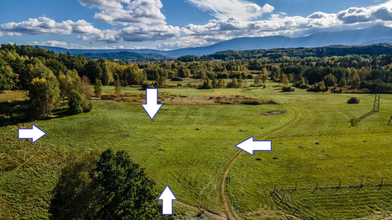 Działka inwestycyjna Jelenia Góra Czarne, ul. Poziomkowa. Zdjęcie 2