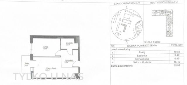 Mieszkanie 2-pokojowe Poznań Podolany, ul. Jasielska. Zdjęcie 19