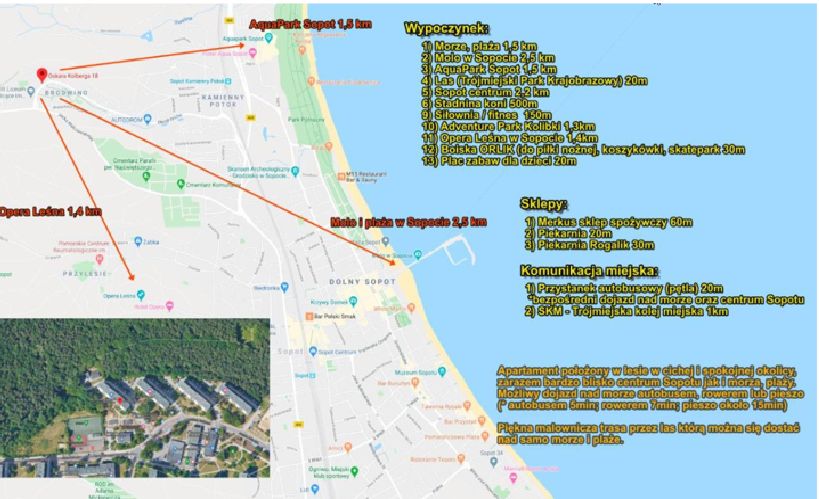 Mieszkanie 1-pokojowe Sopot Brodwino, ul. Władysława Cieszyńskiego. Zdjęcie 10