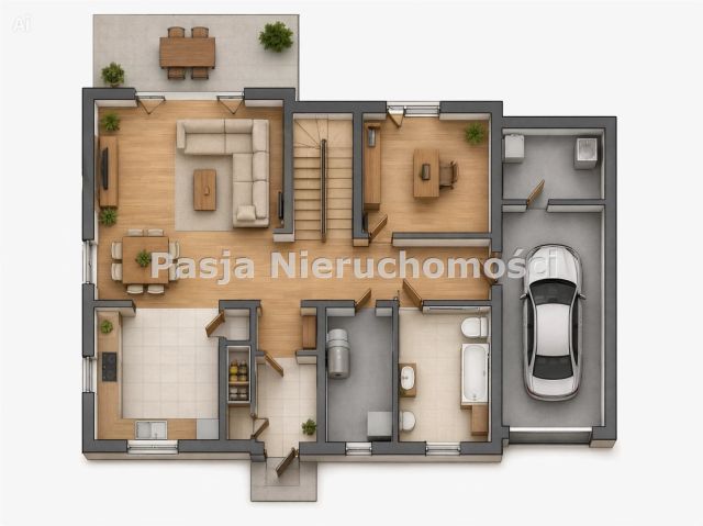 dom wolnostojący Nowy Duninów. Zdjęcie 5