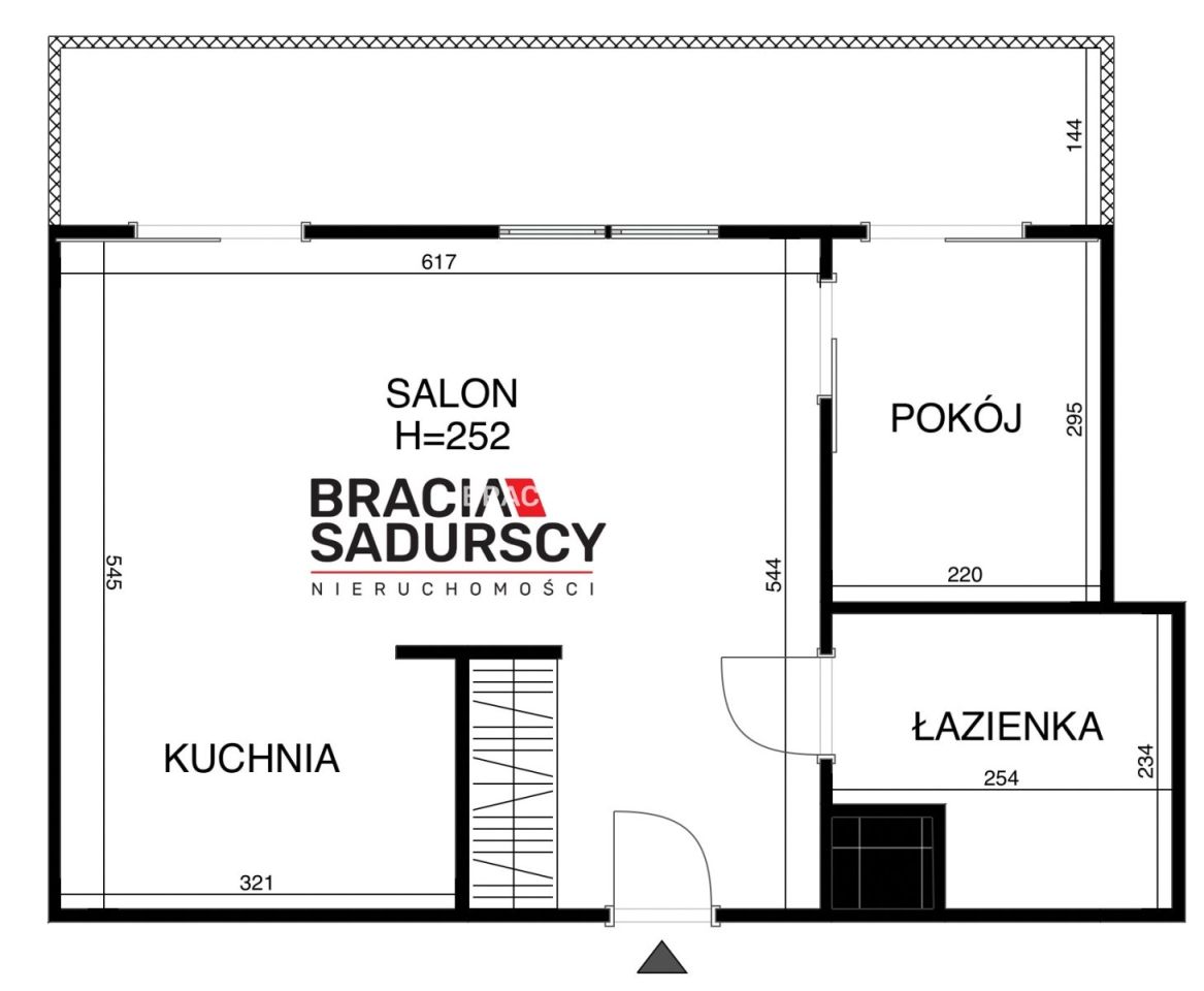 Mieszkanie 2-pokojowe Kraków Dębniki, ul. Zakrzowiecka. Zdjęcie 17