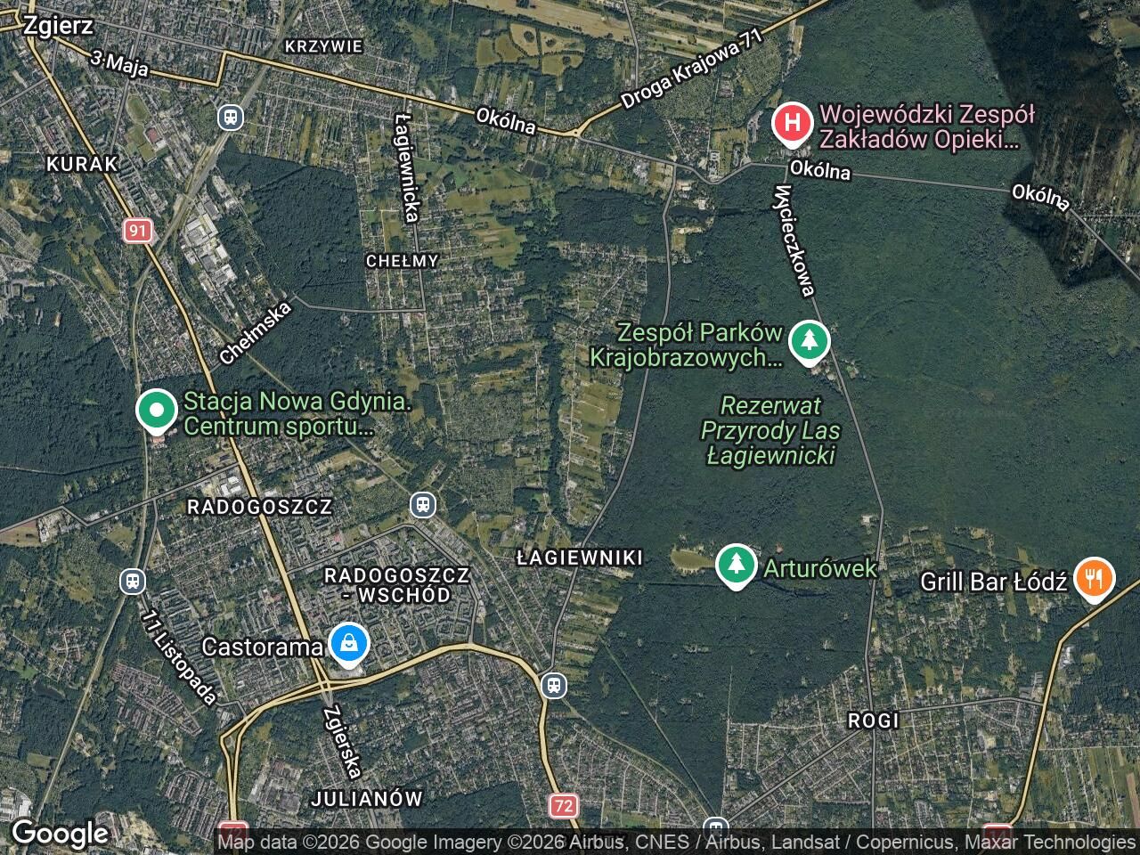 Działka inwestycyjna Łódź Bałuty, ul. Czapli. Zdjęcie 1