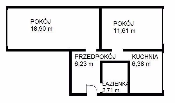 Mieszkanie 2-pokojowe Łódź Widzew, ul. św. Kazimierza