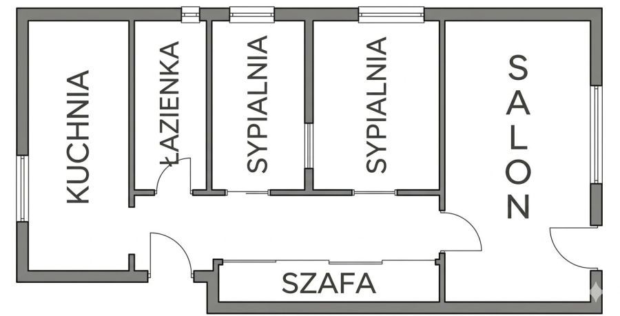Mieszkanie 3-pokojowe Sopot Kamienny Potok, ul. Kujawska. Zdjęcie 3