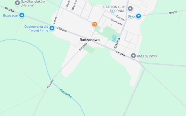 Działka budowlana Radzanowo. Zdjęcie 1