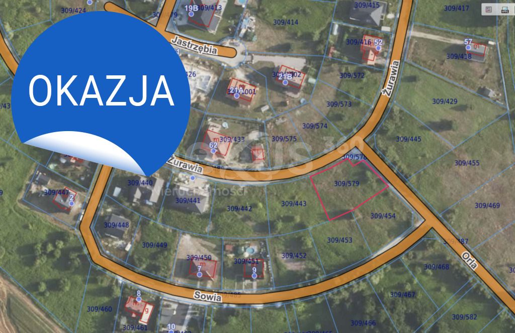Działka budowlana Nadolice Wielkie, ul. Żurawia. Zdjęcie 11