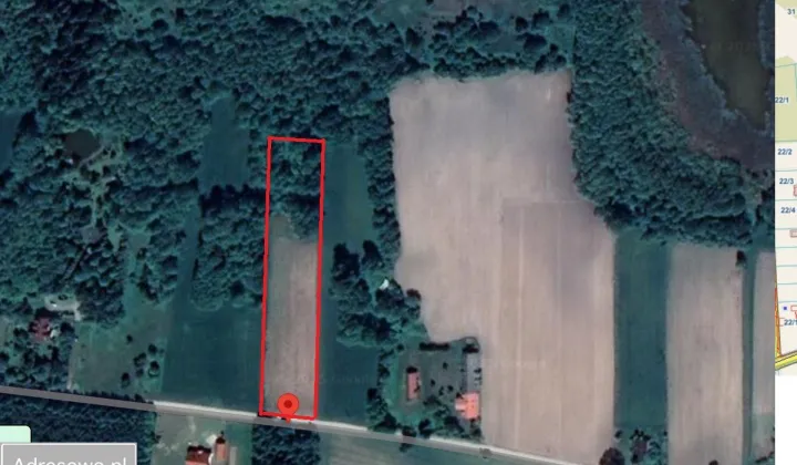 Działka budowlana Orzechówka