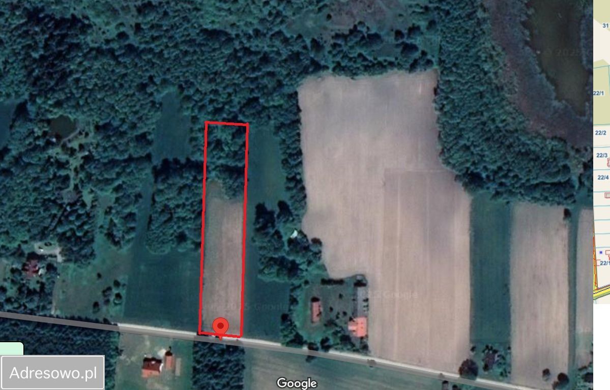 Działka budowlana Orzechówka