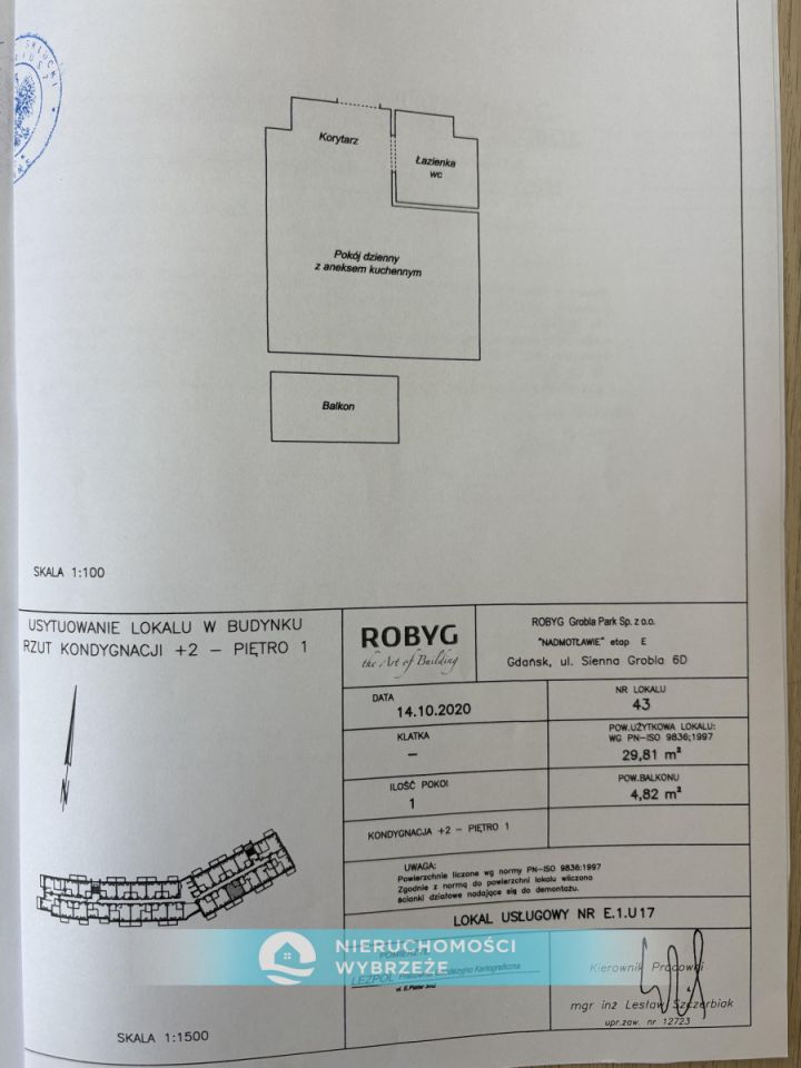 Mieszkanie 1-pokojowe Gdańsk Śródmieście, ul. Sienna Grobla. Zdjęcie 13