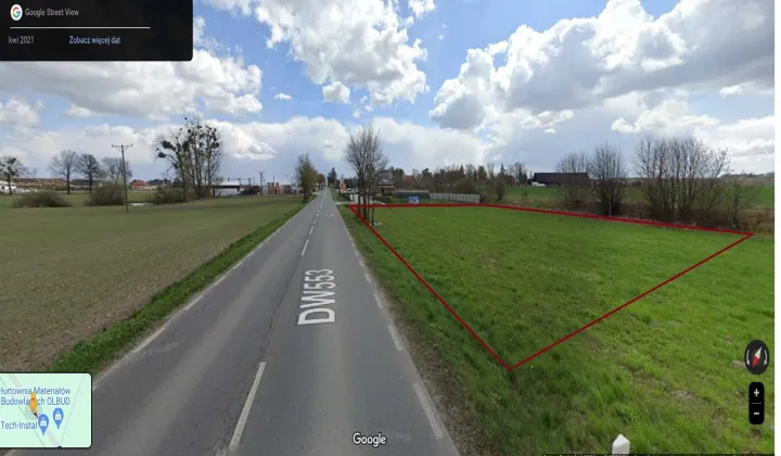 Działka inwestycyjna Świerczynki