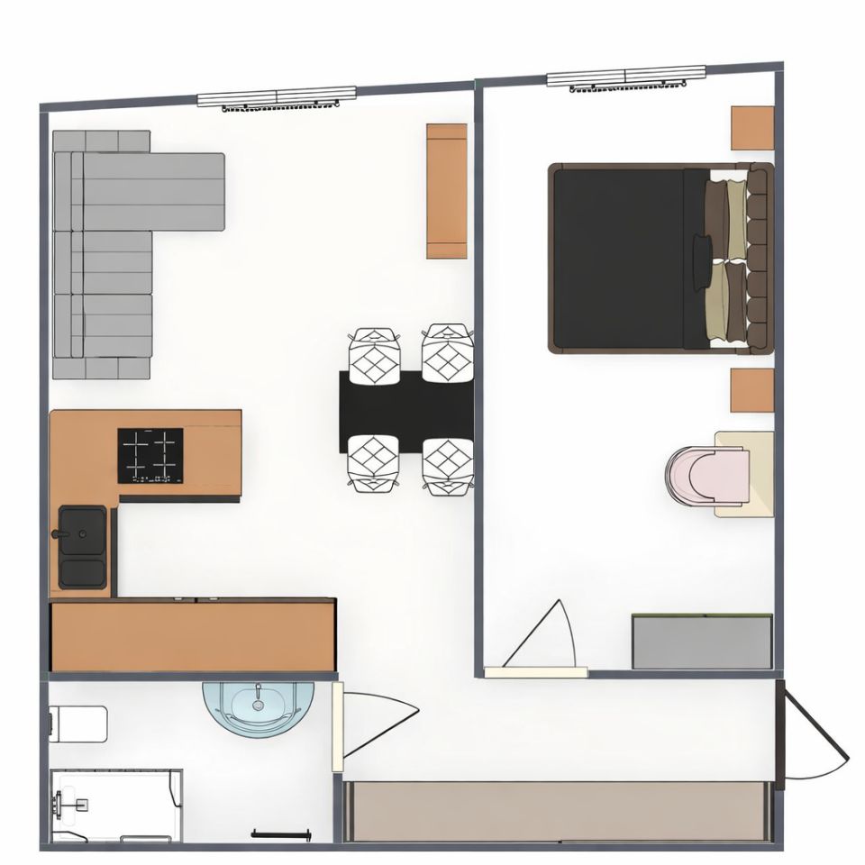 Mieszkanie 2-pokojowe Kraków Bronowice, ul. Sołtysa Dytmara. Zdjęcie 13