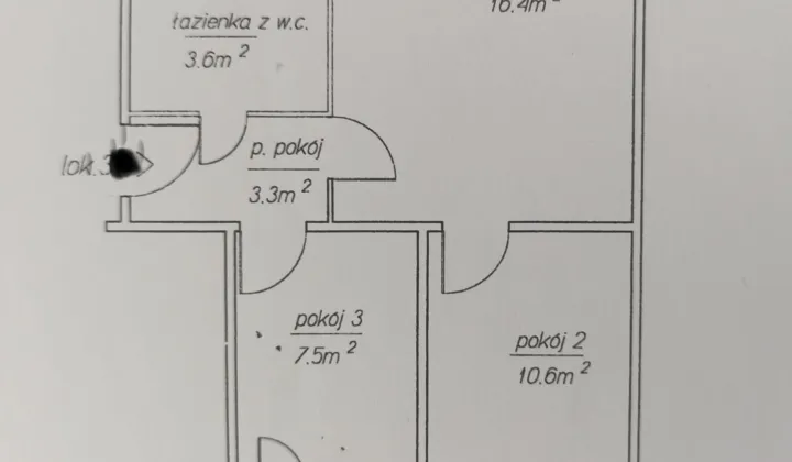 Mieszkanie 3-pokojowe Warszawa Wola, ul. Batalionu AK "Zośka"