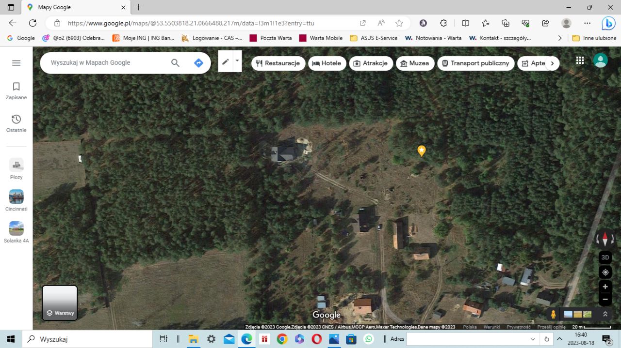 Działka budowlana Płozy. Zdjęcie 2