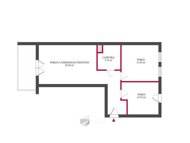 Mieszkanie 3-pokojowe Poznań Winogrady, ul. Wilczak. Zdjęcie 11