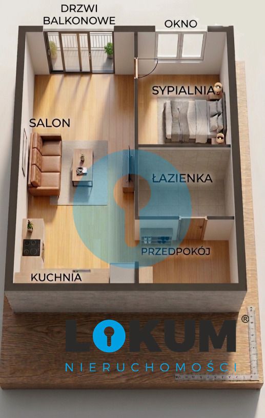 Mieszkanie 2-pokojowe Skarżysko-Kamienna, ul. Sienkiewicza. Zdjęcie 11