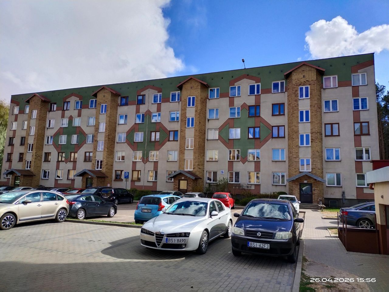 Mieszkanie 3-pokojowe Siemiatycze-Stacja, Wysoka. Zdjęcie 1