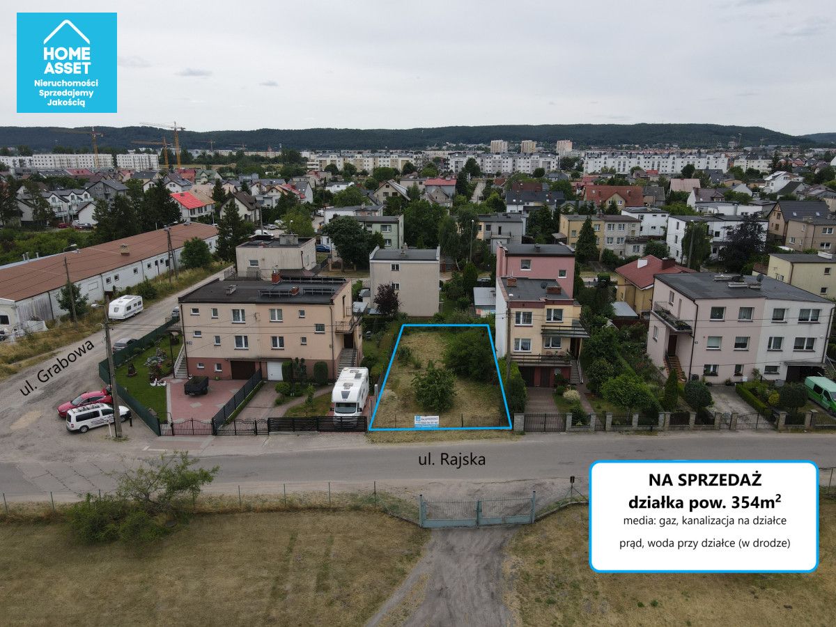 Działka budowlana Rumia, ul. Rajska. Zdjęcie 4