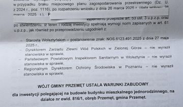 Działka budowlana Przemęt, ul. Brzozowa