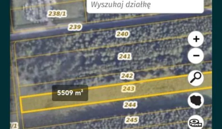 Działka rolna Sadek