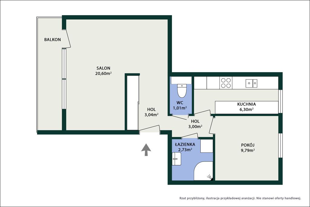 Mieszkanie 2-pokojowe Piastów, ul. Piotra Wysockiego. Zdjęcie 31